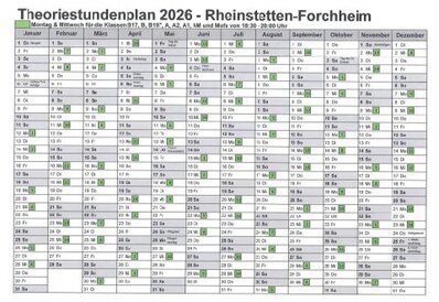 heoriestundenplan Rheinstetten-Forchheim Fahrschule Frank Dopf, Karlsruhe heoriestundenplan Rheinstetten-Forchheim Fahrschule Frank Dopf, Karlsruhe